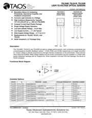 TSL251R 数据规格书 1