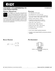 ICS85411AMILF datasheet.datasheet_page 1