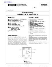 INA152 datasheet.datasheet_page 1