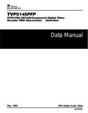 TVP5145PFP datasheet.datasheet_page 1