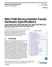 MAC7116CVM50 数据规格书 1