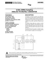 ADS801U datasheet.datasheet_page 1