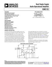 SSM2135 datasheet.datasheet_page 1