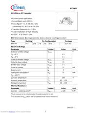 BFP405 数据手册