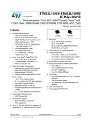 STM32L100R8T6TR datasheet.datasheet_page 1