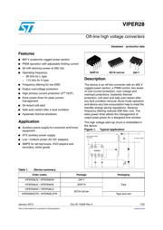 VIPER16HDTR Datenblatt PDF