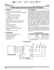 TLC5925IPWR Datenblatt PDF