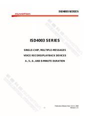 ISD4003-05MEYI datasheet.datasheet_page 1