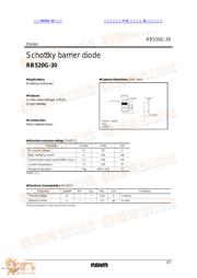 RB520G-30 datasheet.datasheet_page 1