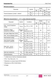 RSQ045N03FRATR datasheet.datasheet_page 2