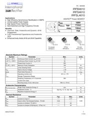 IRFB4610 datasheet.datasheet_page 1