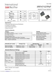 IRFH7107TR2PBF datasheet.datasheet_page 1