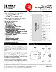 GAL20V8C-10LJNI datasheet.datasheet_page 1