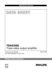 TDA6103QU datasheet.datasheet_page 1