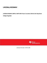 LM2594M-ADJ datasheet.datasheet_page 1