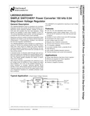 LM2594HVN-5.0/NOPB datasheet.datasheet_page 2