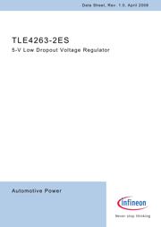 TLE4263-2ES 数据规格书 1