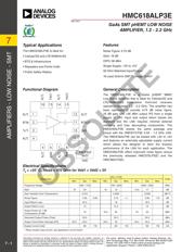 HMC470LP3 datasheet.datasheet_page 1