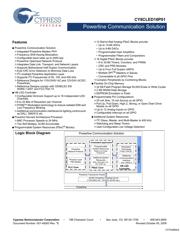 CY8CLED16P01-28PVXI datasheet.datasheet_page 1