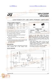 VIPER12 datasheet.datasheet_page 1