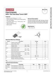 FGH40T65UPD datasheet.datasheet_page 1