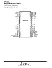 MSP430F4270IDL 数据规格书 2