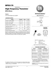 MPS5179RLRP 数据手册
