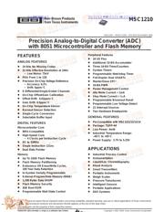 MSC1210 datasheet.datasheet_page 1