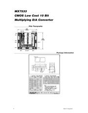 MX7533LCWE+T datasheet.datasheet_page 6