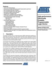 ATF22LV10C-15JC datasheet.datasheet_page 1