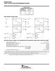 SN74CBT16233DGGR 数据规格书 2