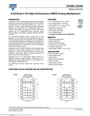 DG408DY-T1 数据规格书 1