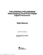 TMS320DM640GNZ400 datasheet.datasheet_page 1