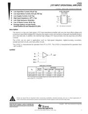 LF411CPE4 datasheet.datasheet_page 1