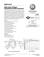 NCP3101BUCK2GEVB 数据规格书 1