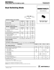 MMBD7000LT1 数据规格书 1