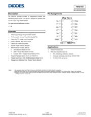 74HCT04T14-13 datasheet.datasheet_page 1