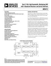 AD8021AR Datenblatt PDF