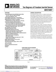 ADIS16407/PCBZ datasheet.datasheet_page 1