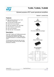 TL084CN datasheet.datasheet_page 1