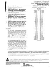 SN74ABT16543DGG datasheet.datasheet_page 1