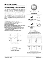 MC74VHC1G125DTT1G datasheet.datasheet_page 1