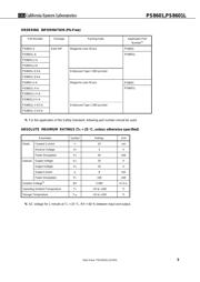 PS8601 datasheet.datasheet_page 5