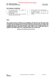 CC2431ZRTCR datasheet.datasheet_page 2