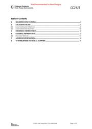 CC2431ZRTCR datasheet.datasheet_page 3