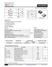 IRFH5006TR2PBF 数据规格书 1