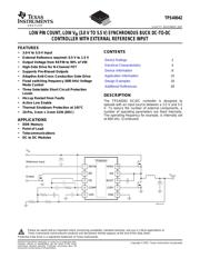 TPS40042DRCTG4 datasheet.datasheet_page 1