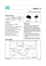 VIPER53SPTR-E Datenblatt PDF