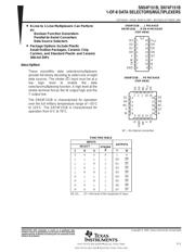 SN74F151BNSR datasheet.datasheet_page 1