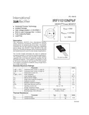 IRFI1010NPBF datasheet.datasheet_page 1